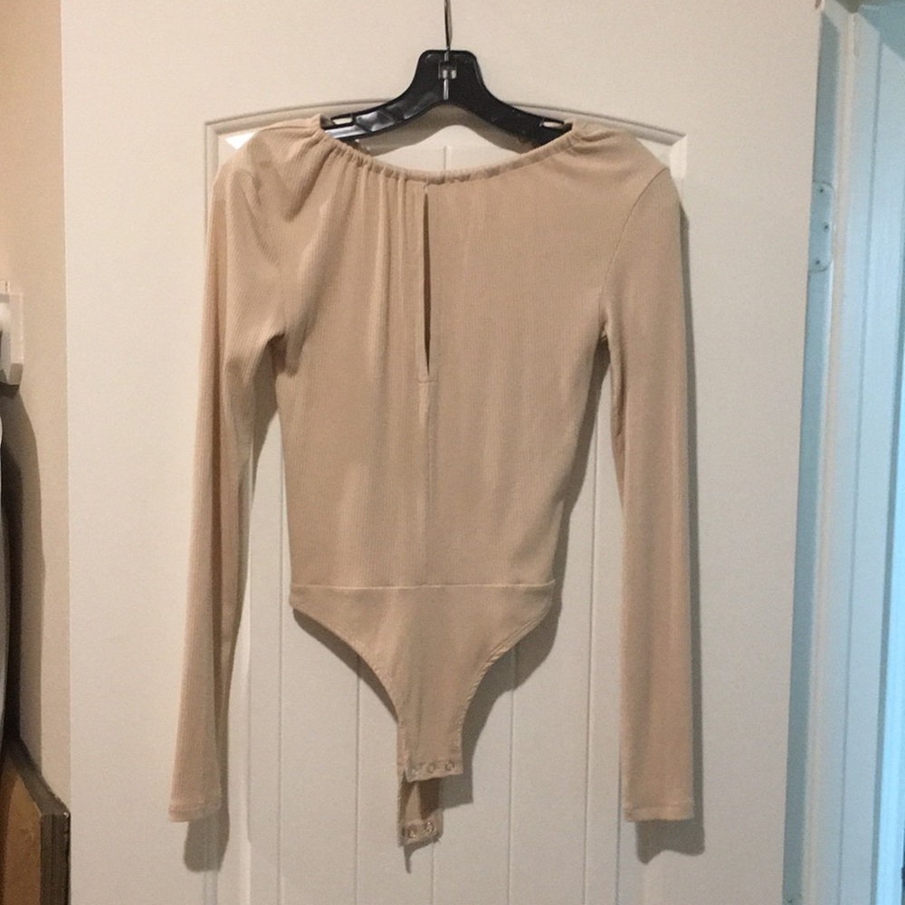 NWOT Topshop Long sleeve bodysuit